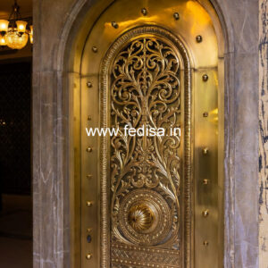 Elegant Brass Staircase Railing With Luxury Finish Ornamental Railing Design