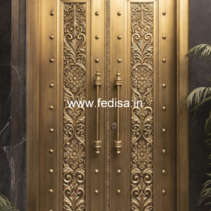 Stylish Brass Stair Railing With Artistic Touch Terrace Stainless Railings Design