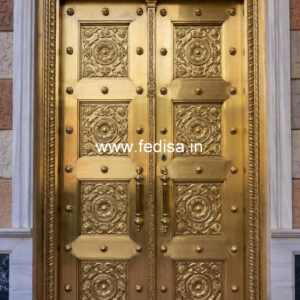 Premium Brass Handrail Design For Elegant Homes Chhat Steel Railing Design