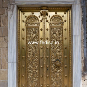 Premium Brass Balcony Railing With Elegant Look Railing Tuffen Glass Design