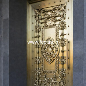 Premium Brass Railing Design With Artistic Finish New Design Stair Railing