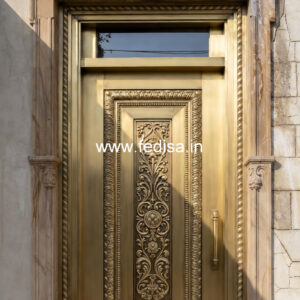 Designer Brass Handrail For Premium Staircases Steel Railing Sheeshe Wali