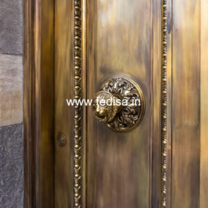Brass Railing Design With High-end Finish Cast Iron Handrail Design