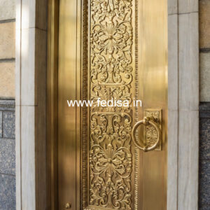 Elegant Brass Railing Design For Modern Villas Railing Design Chhat