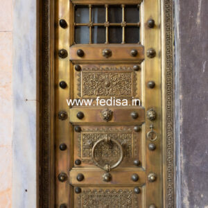 Modern Brass Staircase Railing For Stylish Homes Railing Etching Glass