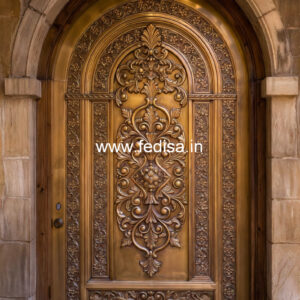 Designer Brass Staircase Railing For Villas Terrace Wall Railing Design