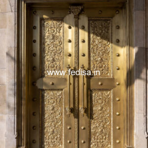 Antique Brass Balcony Railing With Classic Style Roof Railing Brick Design