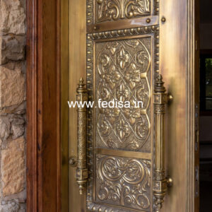 Modern Brass Railing Design With Decorative Patterns Railing Ki Design Steel