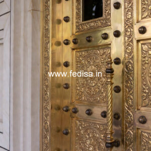 Elegant Brass Stair Railing With Classic Finish Stainless Steel Pipe Railing Design