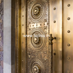 Modern Brass Railing Design For Staircase Railing Boundary Wall