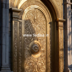 Brass Railing Design For Luxury Villas House Boundary Wall Railing Design