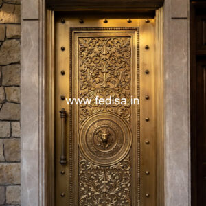 Decorative Brass Balcony Railing For Luxury Homes Window Grill Design