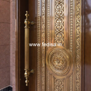 Luxury Brass Railing With Intricate Detailing Window Grill Design 2026 Latest