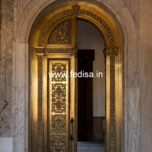 Brass Stair Railing Design For Premium Villas Khidki Design