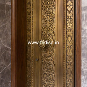Brass Staircase Handrail Design For Modern Villas Safety Grill Gate Design For Main Door