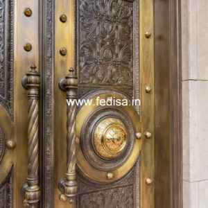 Decorative Brass Railing Design With Classic Finish Door Grill Design 2026 Latest