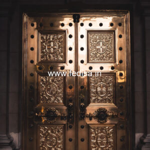 Elegant Brass Balcony Railing Design Inspiration Double Door Grill Gate Design For Main Door