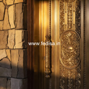 Brass Balcony Railing Design With Luxury Touch Lohe Ka Gate Grill