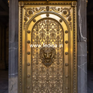 Luxury Brass Balcony Railing With Designer Finish Grill Gate For Main Door Price