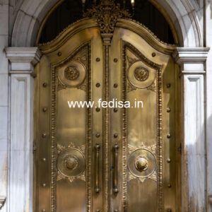 Stylish Brass Balcony Railing For Premium Homes Sliding Window Grill Design