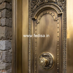 Decorative Brass Balcony Railing With Unique Design Square Bar Grill Design