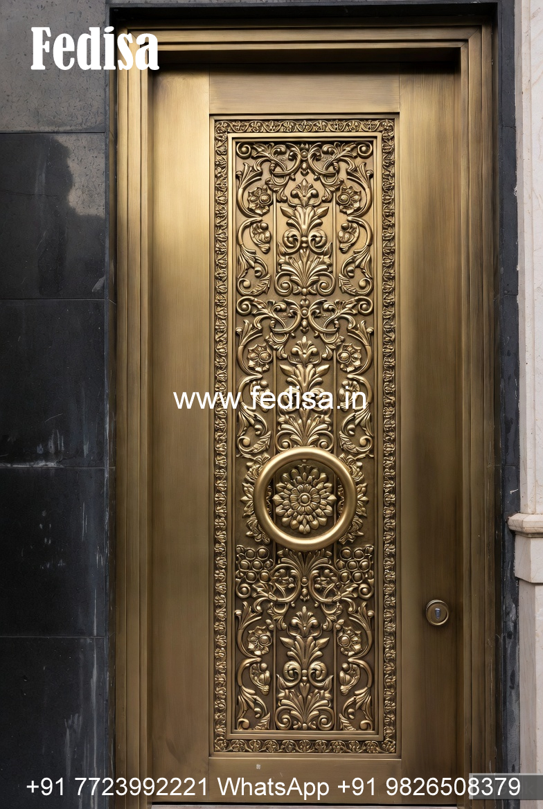 Decorative Brass Balcony Railing For Elegant Homes Simple Window Grill Design 2026