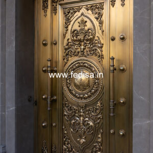 Modern Brass Railing Design For Stylish Spaces Double Door Grill Design 2026