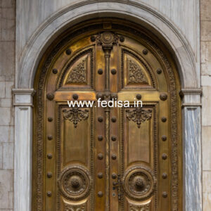 Decorative Brass Staircase Railing With Fine Finish Stainless Steel Main Door Grill Design