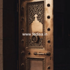 Designer Brass Balcony Railing For Homes Laser Cut Grill Design