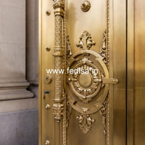 Luxury Brass Railing Design With Detailing Lohe Ki Khidki Ki New Design