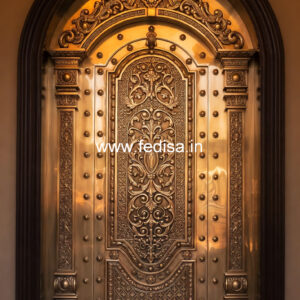 Custom Brass Railing Design For Staircases Arch Grill Design