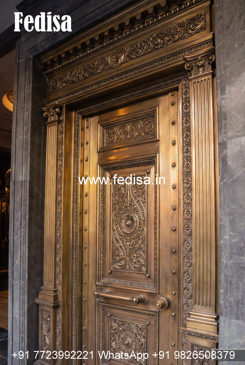 Traditional Brass Railing Design For Indian Homes Balcony Window Grill Design