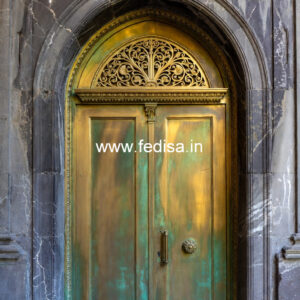 Stylish Brass Staircase Railing Design Lohe Ki Khidki Design