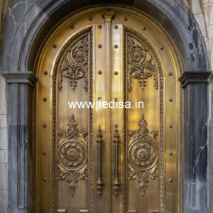 Custom Brass Railing Design For Modern Architecture Steel Safety Door Jali Design