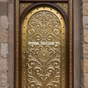 Elegant Brass Staircase Design With Decorative Finish Safety Grill Gate Design For Main Door Price