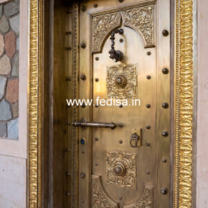 Classic Brass Railing Design For Interior Spaces MS Grill Window