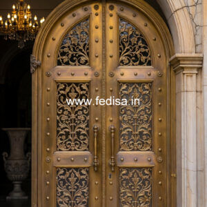 Antique Brass Handrail Design For Classic Interiors Grill Safety Door Design