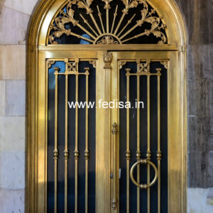 Modern Brass Railing Design For Interior Decor Boundary Wall Iron Grill Design