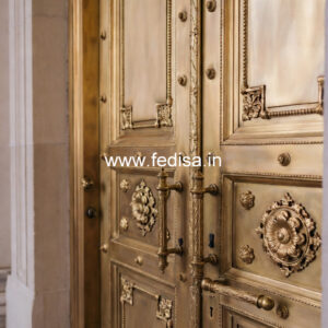 Decorative Brass Balcony Railing For Interior Design Hall Grill Design