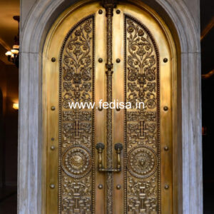 Antique Brass Stair Railing For Classic Homes Parapet Steel Grill Design