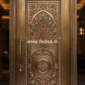 Modern Brass Balcony Railing With Stylish Appeal MS Grill Work