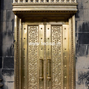 Modern Brass Staircase Railing For Interior Projects MS Pipe Grill Design