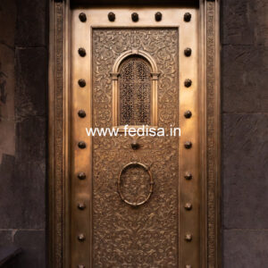 Elegant Brass Railing Design For Premium Interiors Grill Rolling Shutter Design