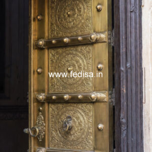 Modern Brass Staircase Railing With Premium Look Compound Wall Grill Gate Design