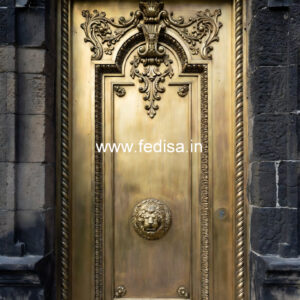 Elegant Brass Balcony Railing For Designer Interiors Khidki Ka Design Simple