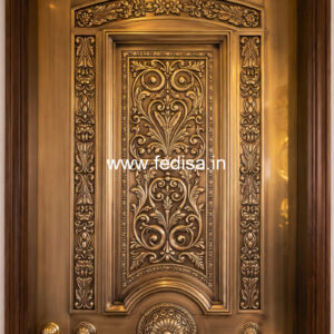 Brass Railing Design With High-end Finish Safety Door Grill Design Price