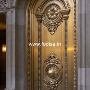 Handcrafted Brass Railing Design For Villas Design Khidki