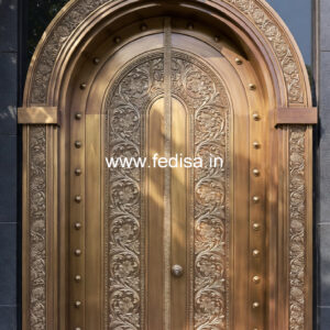 Heavy Duty Brass Railing Design For Durability Simple Door Grill Design