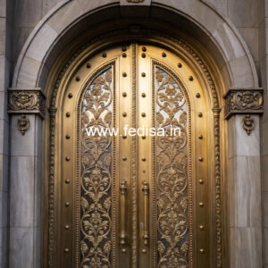 Elegant Brass Handrail Design For Interiors Khidki Design Grill