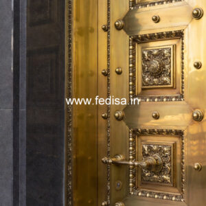 Designer Brass Handrail For Luxury Interiors Bamboo Grill Design